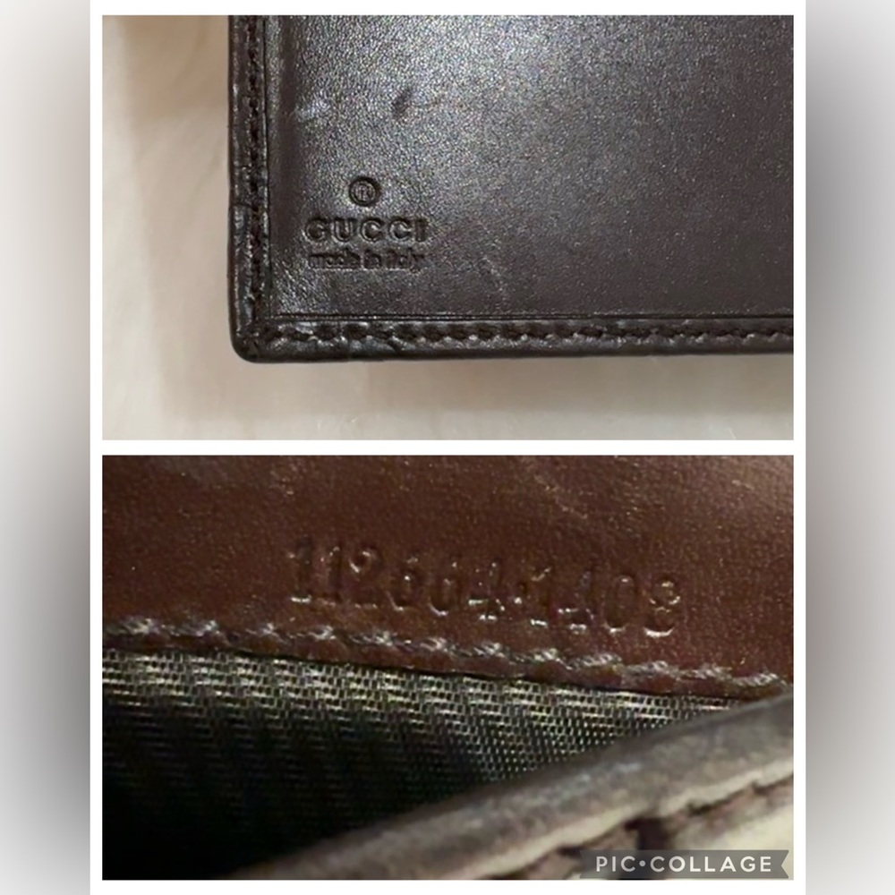 Gucci Guccissima Compact Bifold Wallet Only - Picture 3 of 14